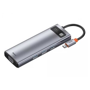 هاب 9 پورت باسئوس USB-C مدل WKWG060013